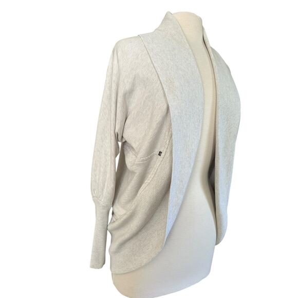 Aritzia Wilfred Diderot Sweater Cocoon Studded Open Cotton Cardigan Size XS - Picture 3 of 11